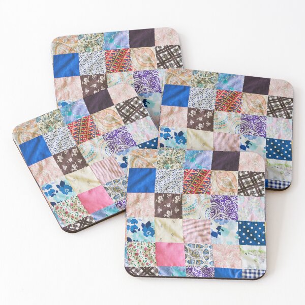 Item preview, Colorful retro patchwork designed and sold by reka88.