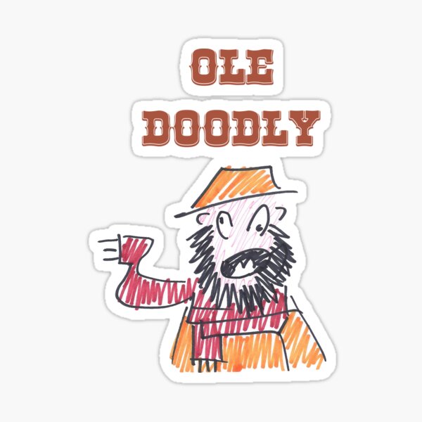 Ole Doodly Sticker