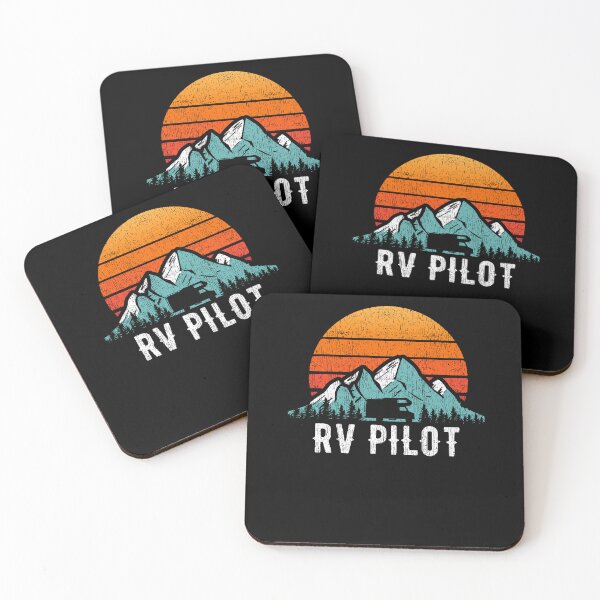 Item preview, RV Pilot Motorhome Travel Stuff RV Vacation Retro RV Pilot designed and sold by PandaPope.
