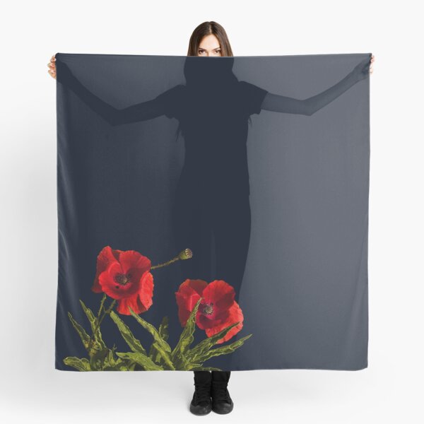 Aperçu de l'œuvre coquelicots en noir créée et vendue par Art By M.