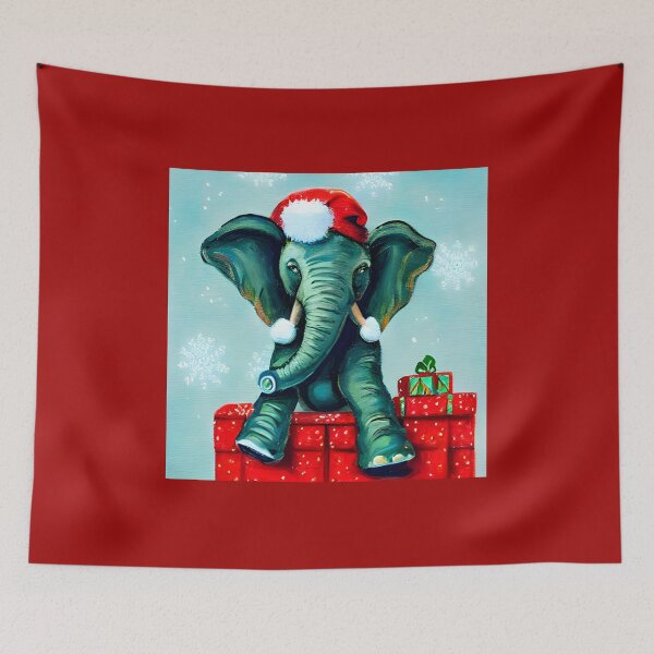 Item preview, Christmas Elephant designed and sold by NitaBond.