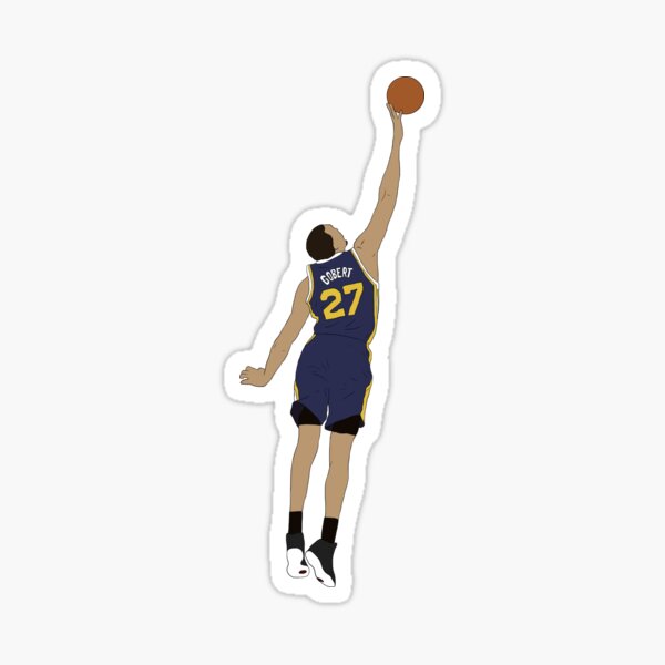 Rudy Gobert Block Sticker