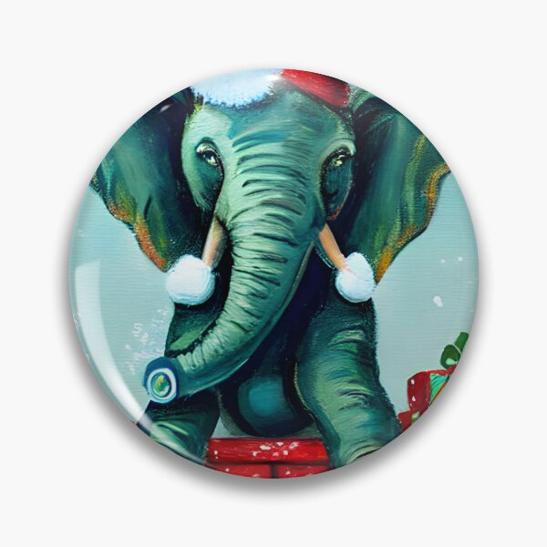 Item preview, Christmas Elephant designed and sold by NitaBond.