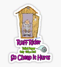 Ruff Rider Sticker