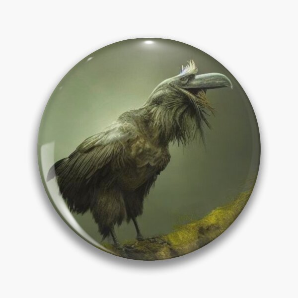 Item preview, Scruffy oversized raven designed and sold by ArtySaxon.