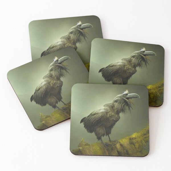 Item preview, Scruffy oversized raven designed and sold by ArtySaxon.