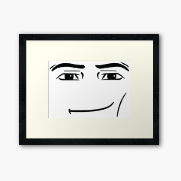 roblox man face Photographic Print for Sale by DOPANDA .