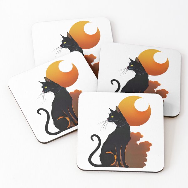 Item preview, Cat Looking at Sunset designed and sold by Dream-Horizon.