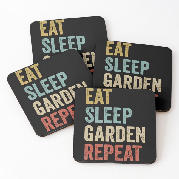 Item preview, Eat Sleep Garden Repeat Gardening designed and sold by PandaPope.