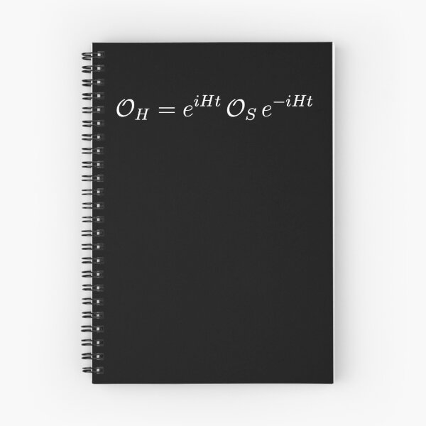 Item preview, Heisenberg and Schrodinger picture, quantum mechanics and physics designed and sold by NoetherSym.