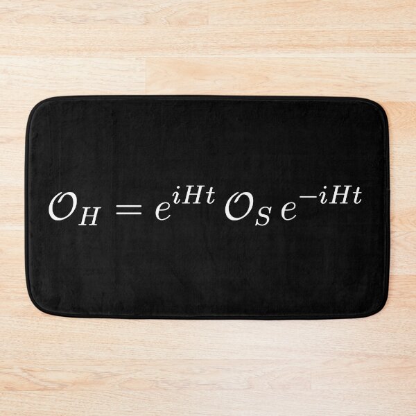 Item preview, Heisenberg and Schrodinger picture, quantum mechanics and physics designed and sold by NoetherSym.