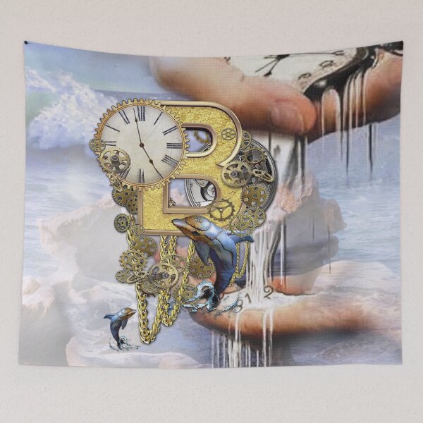 Item preview, Steampunk letter B  designed and sold by NadineMay.