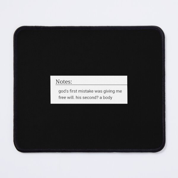 Item preview, ao3 notes   designed and sold by natzeelvers5.