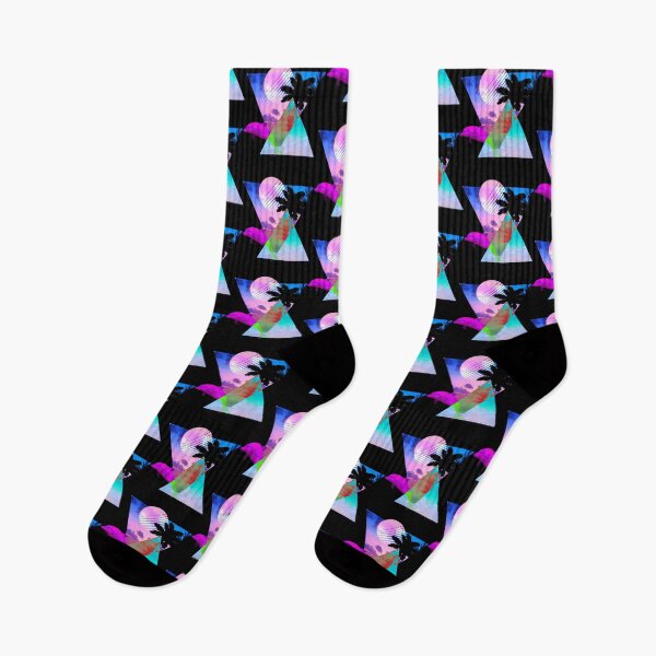 Item preview, vaporwave dolphin 80s hypnotic sunset scene dc designs suamaceir transparent designed and sold by bilacimaiyep.