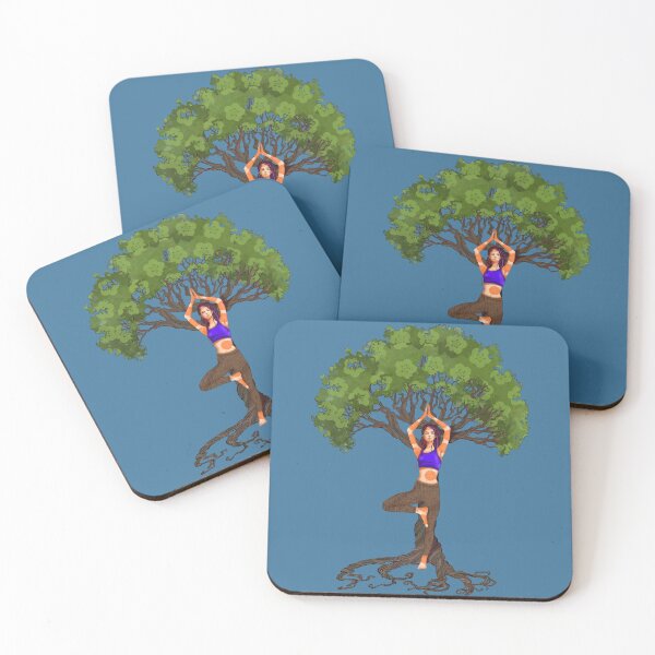 Item preview, Yoga tree pose designed and sold by Lazut.