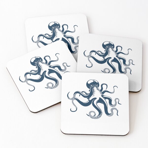 Item preview, Psychedelic Cyberpunk Octopus designed and sold by ABDFRTRENDS ⭐⭐⭐⭐⭐.