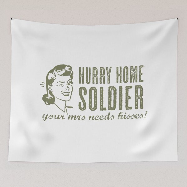 Item preview, Hurry Home Soldier designed and sold by Jared Davies.