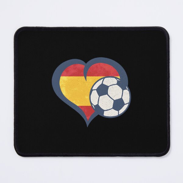 Item preview, Soccer Heart Spanish Flag - WOSO FutFem Classic designed and sold by vasicsalynf.