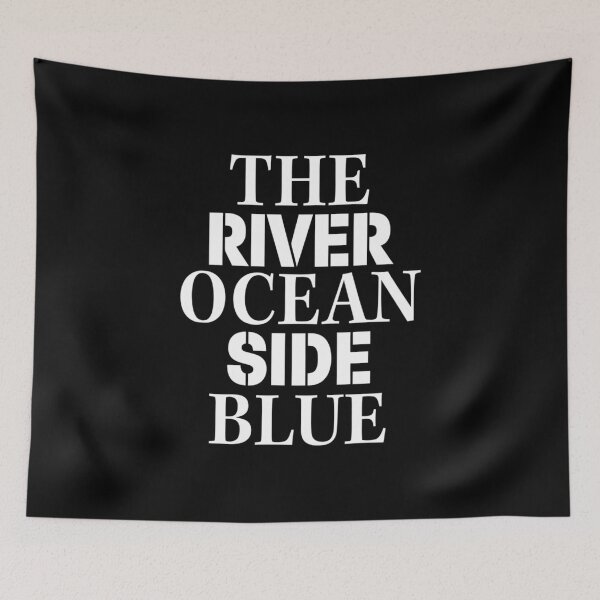 Item preview, the river ocean side blue designed and sold by StefZevenboom.