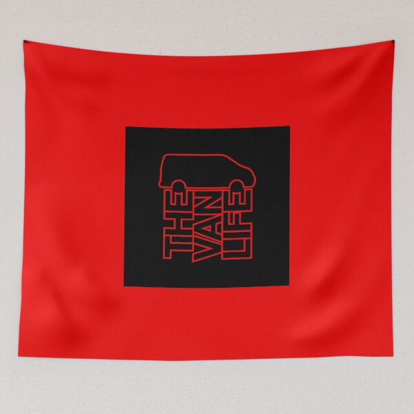 Item preview, The Van Life Logo : Black outline in box designed and sold by robnoble.