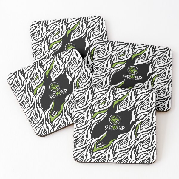 Item preview, GOWILD Seamless Wolf Design - black, branded designed and sold by GOWILDstyle.