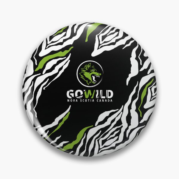Item preview, GOWILD Seamless Wolf Design - black, branded designed and sold by GOWILDstyle.