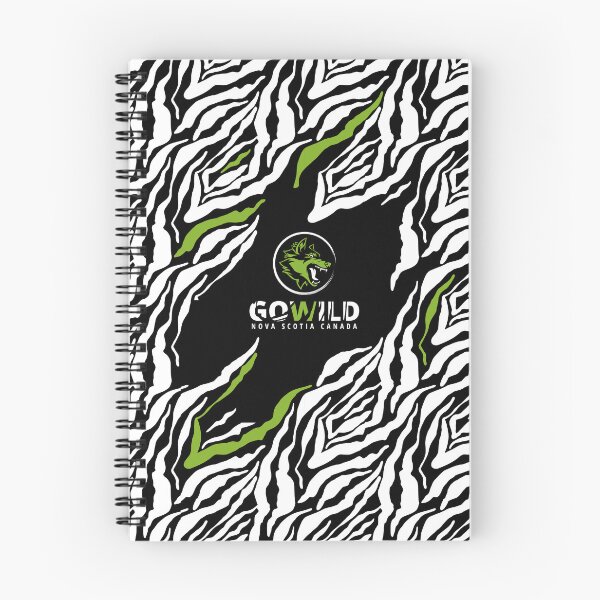 Item preview, GOWILD Seamless Wolf Design - black, branded designed and sold by GOWILDstyle.