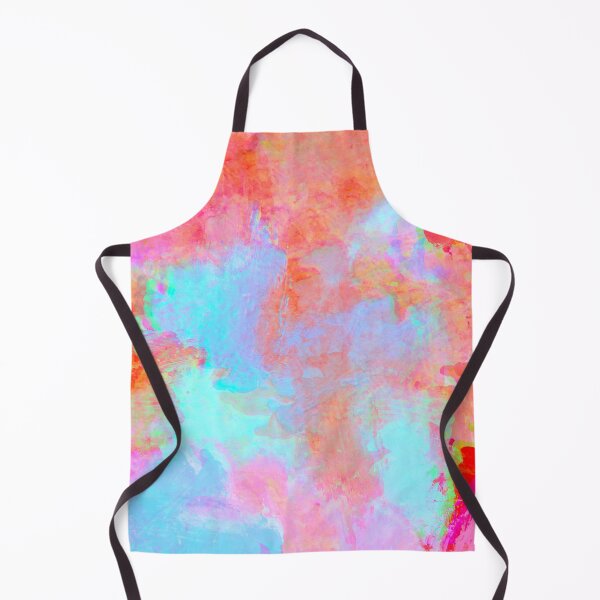 Item preview, Orange ,Pink and Blue Brushstrokes of Paint Pattern - Modern Art designed and sold by theprintedclub.