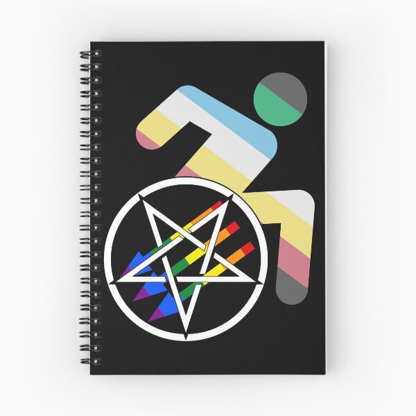 Item preview, Satanic Antifascism - Disability Pride designed and sold by QueerSatanic.
