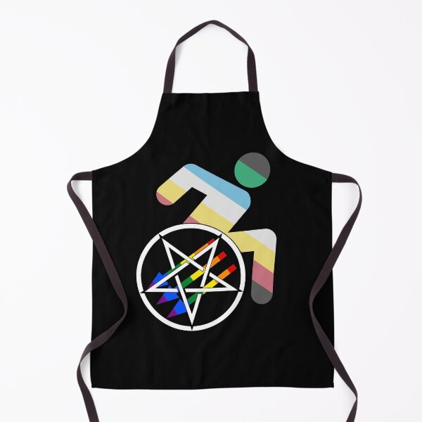 Item preview, Satanic Antifascism - Disability Pride designed and sold by QueerSatanic.
