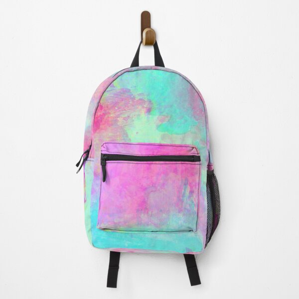 Item preview, Pink and Blue Brushstrokes of Paint Pattern - Modern Art designed and sold by theprintedclub.