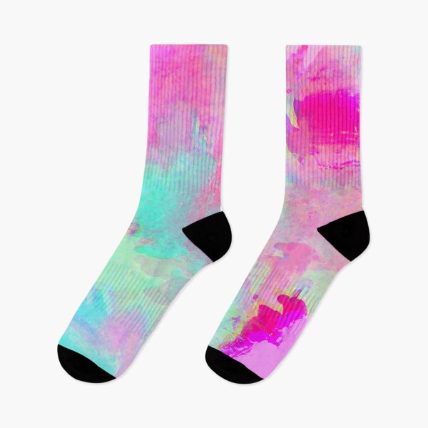 Item preview, Pink and Blue Brushstrokes of Paint Pattern - Modern Art designed and sold by theprintedclub.
