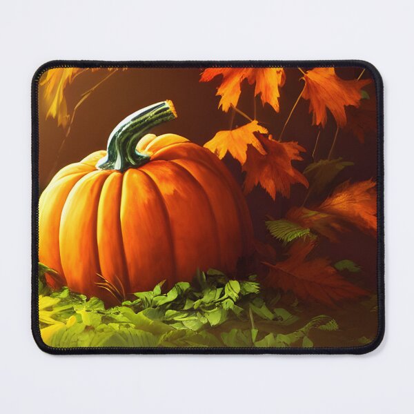 Item preview, Pumpkin in Leaves designed and sold by NitaBond.