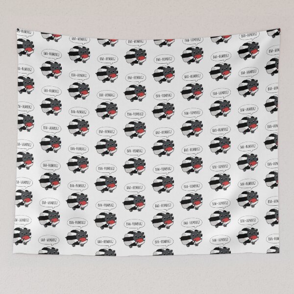 Item preview, Black and White Sheep saying Baa Humbug (On White) designed and sold by STUDIO-72.