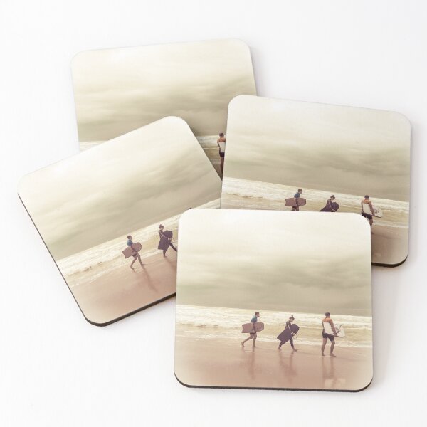 Item preview, Surfers Retro, Ocean Beach Landscape France Cool Sports designed and sold by JonDelorme.