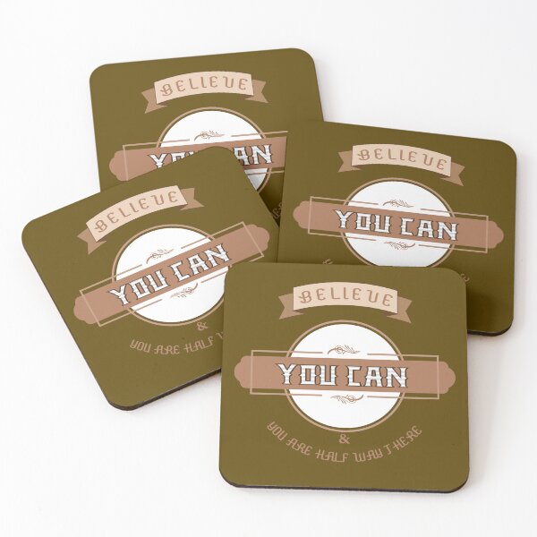 Item preview, Believe You Can!  Inspiring and reassuring quote designed and sold by VarnaChitra.