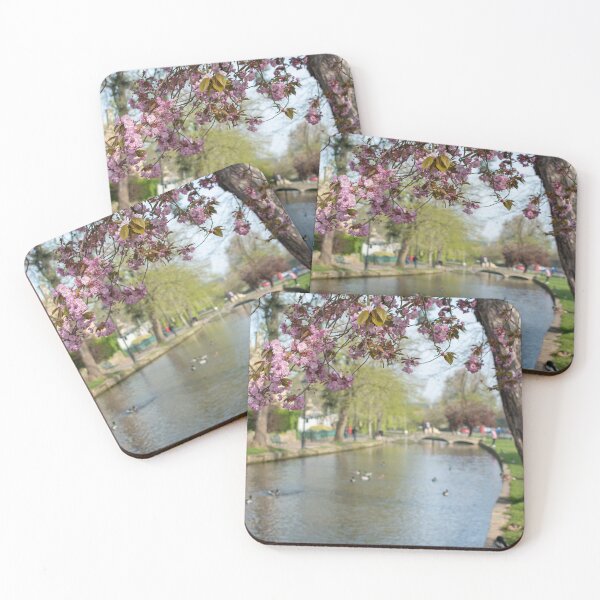 Item preview, Spring in Cotswolds village Bourton-on-the-Water designed and sold by cdkphotos.