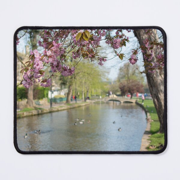 Item preview, Spring in Cotswolds village Bourton-on-the-Water designed and sold by cdkphotos.