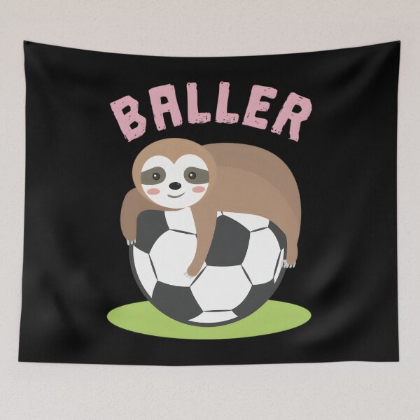 Item preview, Perezoso de fútbol - Baller Soccer Sloth Classic designed and sold by vasicsalynf.