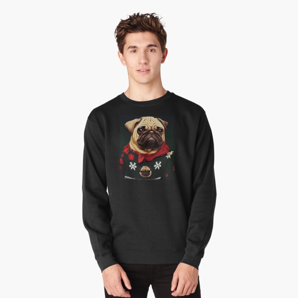 MLB Sport Fans Houston Astros Pug Dog Lover Cute Gift Ugly Christmas  Sweater - Freedomdesign