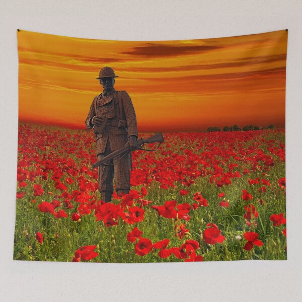 Item preview, Soldier in Poppy Field designed and sold by Martyn R Arnold Fine Art Nature & Landscape Photography.