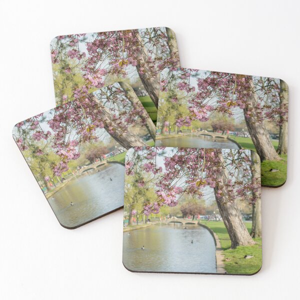 Item preview, Spring blossom in Bourton-on-the-Water designed and sold by cdkphotos.