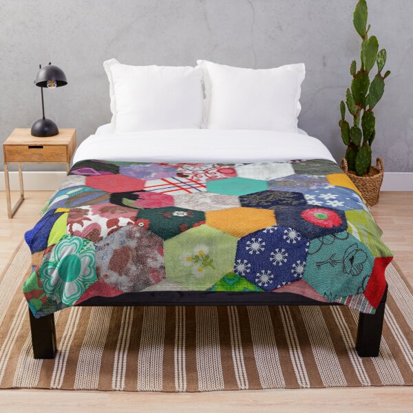 Item preview, Colorful retro patchwork designed and sold by reka88.