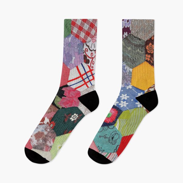Item preview, Colorful retro patchwork designed and sold by reka88.