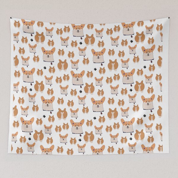 Item preview, funny corgi pattern designed and sold by gavayka.