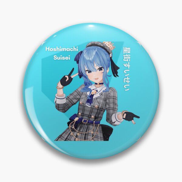 Item preview, Hoshimachi Suisei Hololive Virtual Youtuber Vtuber 星街すいせい designed and sold by creativille.