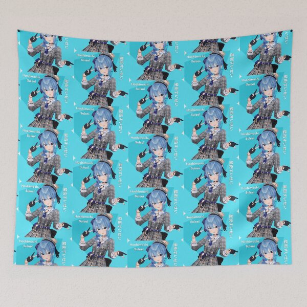 Item preview, Hoshimachi Suisei Hololive Virtual Youtuber Vtuber 星街すいせい designed and sold by creativille.