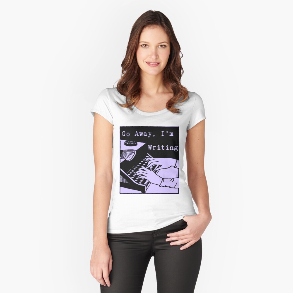 Item preview, Fitted Scoop T-Shirt designed and sold by LittleVixen.