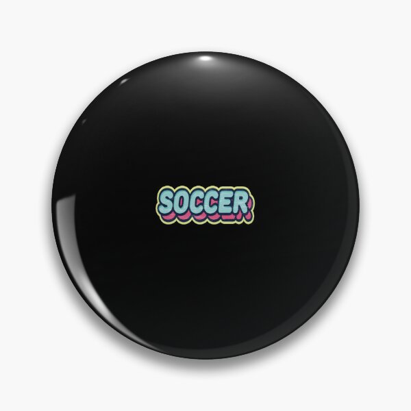 Item preview, Soccer Sticker Style text Classic  designed and sold by vasicsalynf.