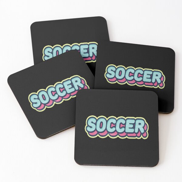 Item preview, Soccer Sticker Style text Classic  designed and sold by vasicsalynf.